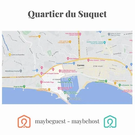 C001-beau Neuf Situe Au Centre * Κάννες